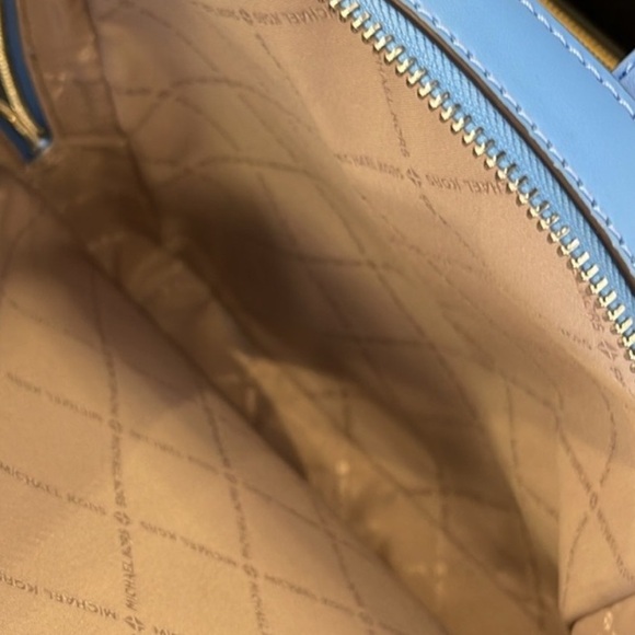 Michael Kors Jaycee Medium Backpack MK Blue - Picture 5 of 15